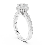 Ladies Ring LR-0230@7 - White Gold - Image