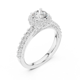 Ladies Ring LR-0230@7 - White Gold - Image