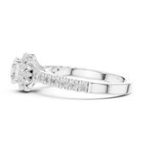 Ladies Ring LR-0230@7 - White Gold - Image