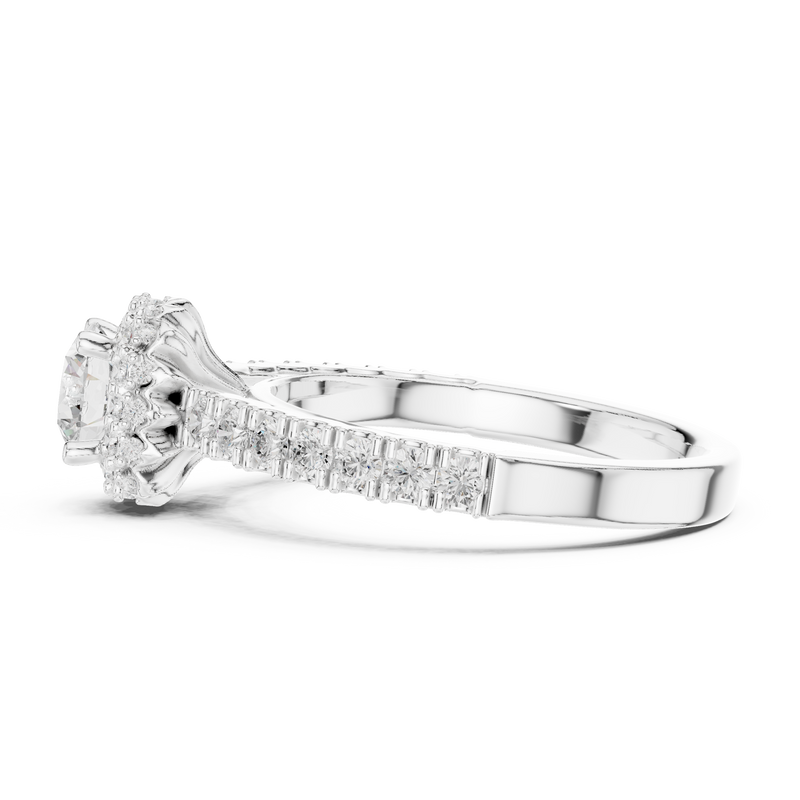 Ladies Ring LR-0230@7 - White Gold - Image