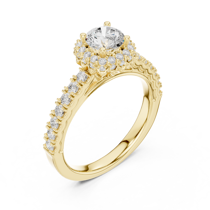 Ladies Ring LR-0230@7 - Yellow Gold - Image