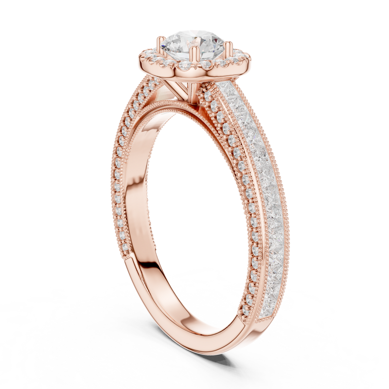 Ladies Ring LR-0231@7 - Rose Gold - Image