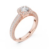 Ladies Ring LR-0231@7 - Rose Gold - Image