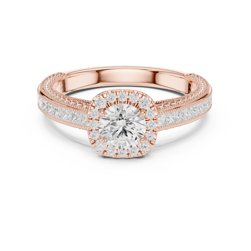 Ladies Ring LR-0231@7 - Rose Gold - Image