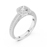 Ladies Ring LR-0231@7 - White Gold - Image