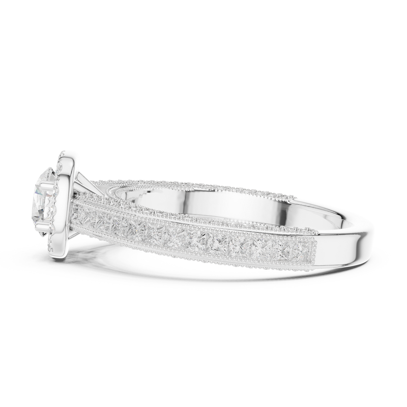 Ladies Ring LR-0231@7 - White Gold - Image