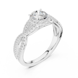 Ladies Ring LR-0232@7 - White Gold - Image