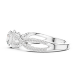 Ladies Ring LR-0232@7 - White Gold - Image