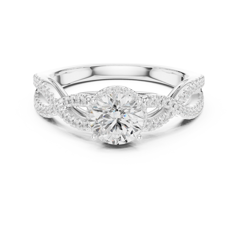 Ladies Ring LR-0232@7 - White Gold - Image