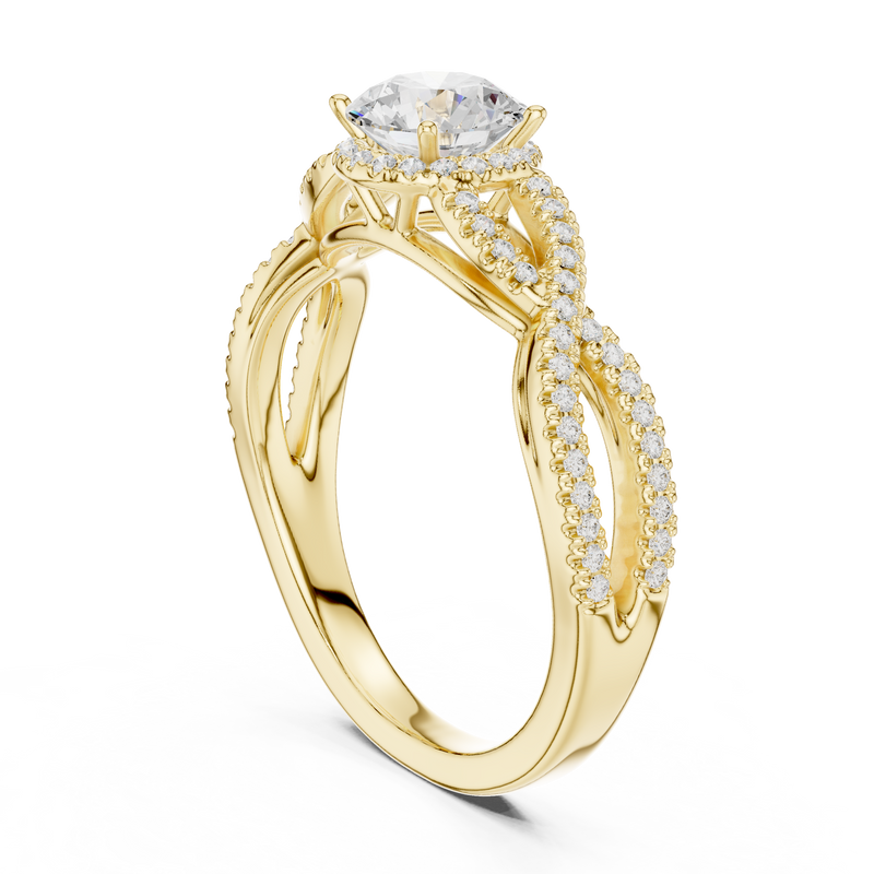 Ladies Ring LR-0232@7 - Yellow Gold - Image