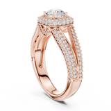 Ladies Ring LR-0233@7 - Rose Gold - Image