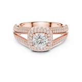 Ladies Ring LR-0233@7 - Rose Gold - Image