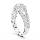 Ladies Ring LR-0233@7 - White Gold - Image