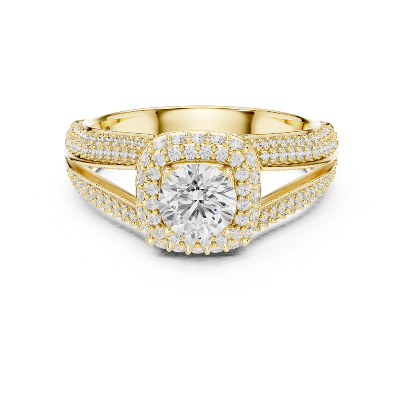Ladies Ring LR-0233@7 - Yellow Gold - Image
