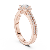 Ladies Ring LR-0234@7 - Rose Gold - Image