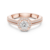 Ladies Ring LR-0234@7 - Rose Gold - Image