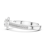 Ladies Ring LR-0234@7 - White Gold - Image