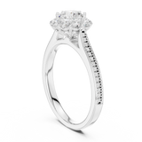 Ladies Ring LR-0237@7 - White Gold - Image