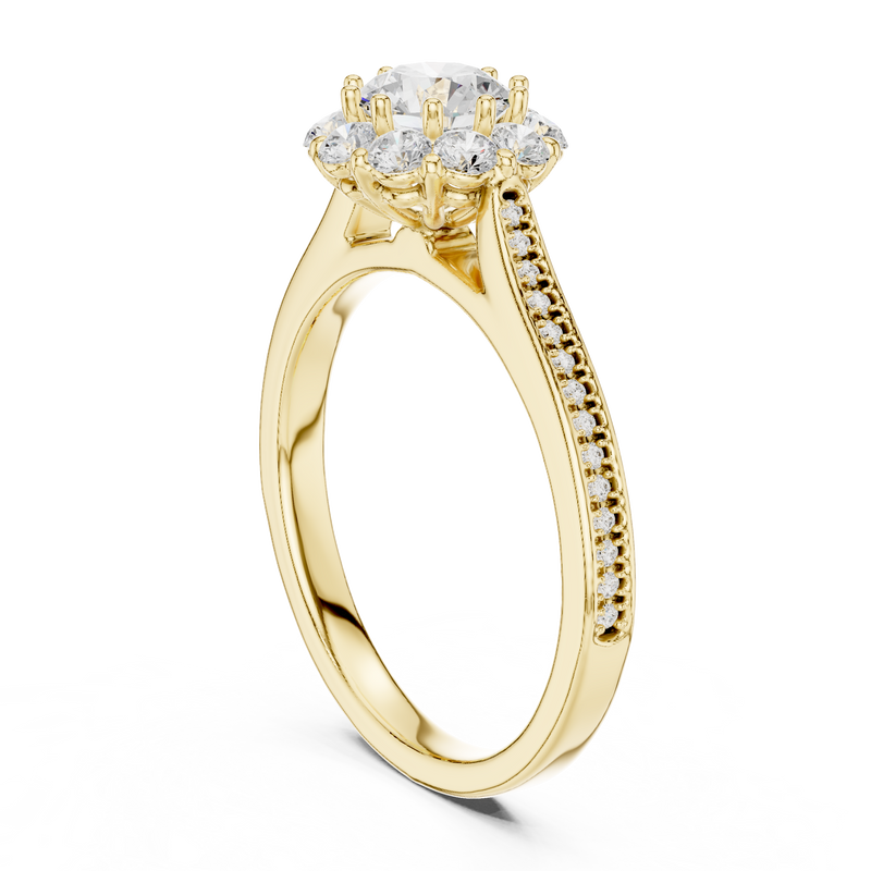Ladies Ring LR-0237@7 - Yellow Gold - Image