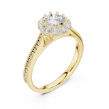 Ladies Ring LR-0237@7 - Yellow Gold - Image