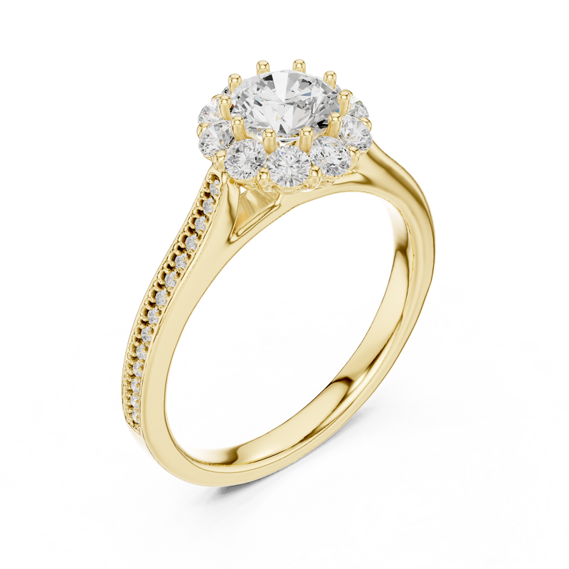 Ladies Ring LR-0237@7 - Yellow Gold - Image