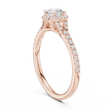 Ladies Ring LR-0238@7 - Rose Gold - Image