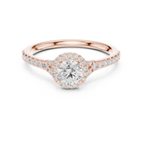 Ladies Ring LR-0238@7 - Rose Gold - Image
