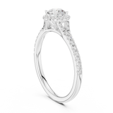 Ladies Ring LR-0238@7 - White Gold - Image