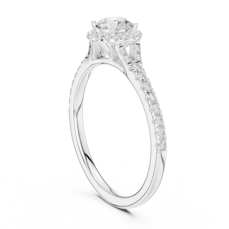 Ladies Ring LR-0238@7 - White Gold - Image
