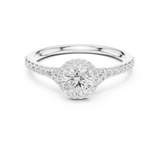 Ladies Ring LR-0238@7 - White Gold - Image