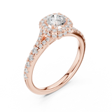 Ladies Ring LR-0239@7 - Rose Gold - Image