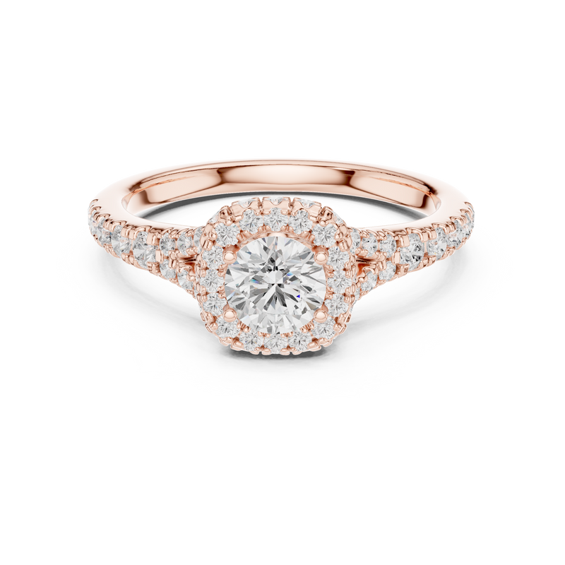 Ladies Ring LR-0239@7 - Rose Gold - Image