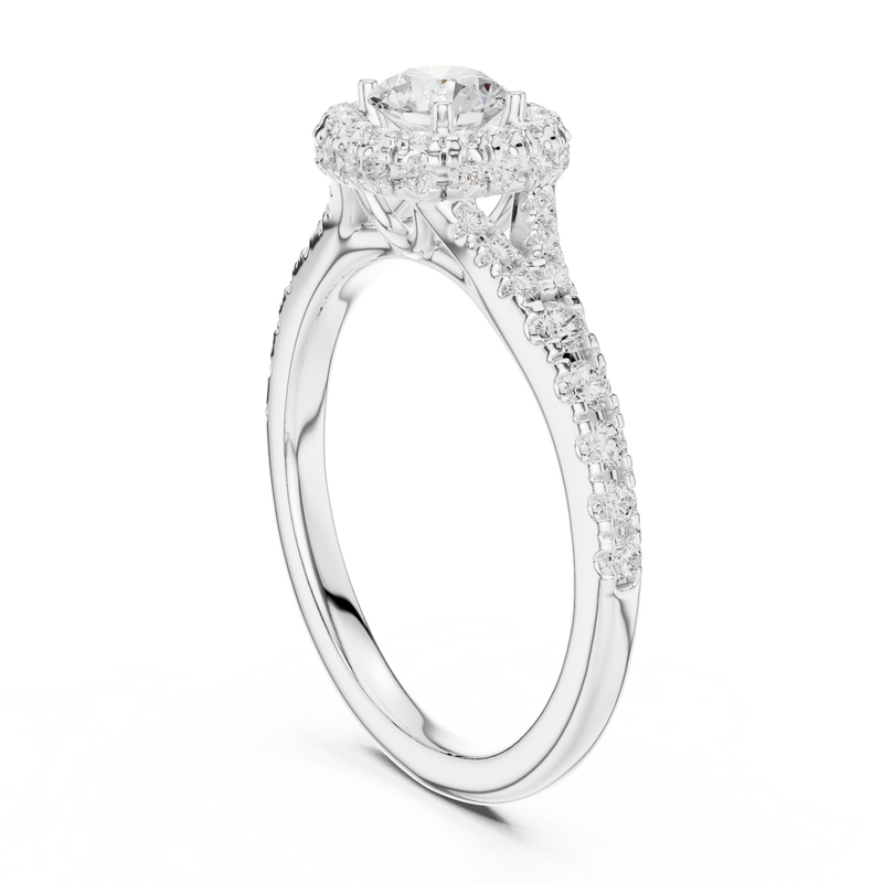 Ladies Ring LR-0239@7 - White Gold - Image