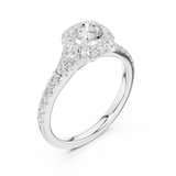 Ladies Ring LR-0239@7 - White Gold - Image