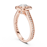 Ladies Ring LR-0240@7 - Rose Gold - Image