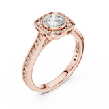 Ladies Ring LR-0240@7 - Rose Gold - Image