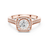 Ladies Ring LR-0240@7 - Rose Gold - Image