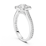 Ladies Ring LR-0240@7 - White Gold - Image