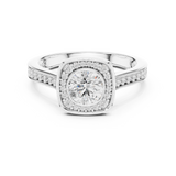 Ladies Ring LR-0240@7 - White Gold - Image