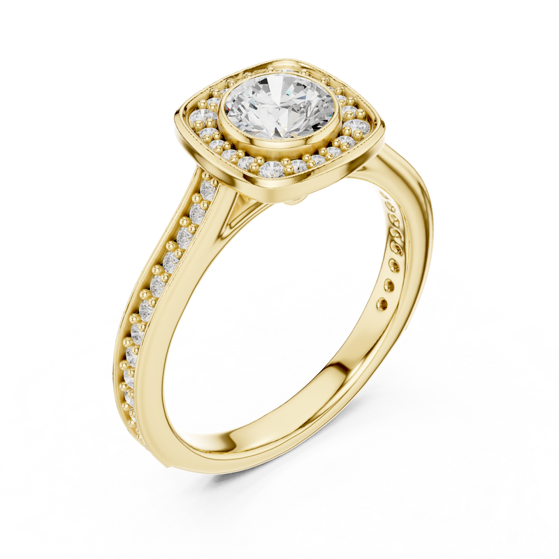 Ladies Ring LR-0240@7 - Yellow Gold - Image
