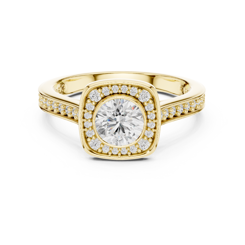 Ladies Ring LR-0240@7 - Yellow Gold - Image