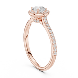 Ladies Ring LR-0242@7 - Rose Gold - Image