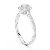 Ladies Ring LR-0242@7 - White Gold - Image