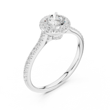 Ladies Ring LR-0242@7 - White Gold - Image