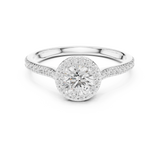 Ladies Ring LR-0242@7 - White Gold - Image