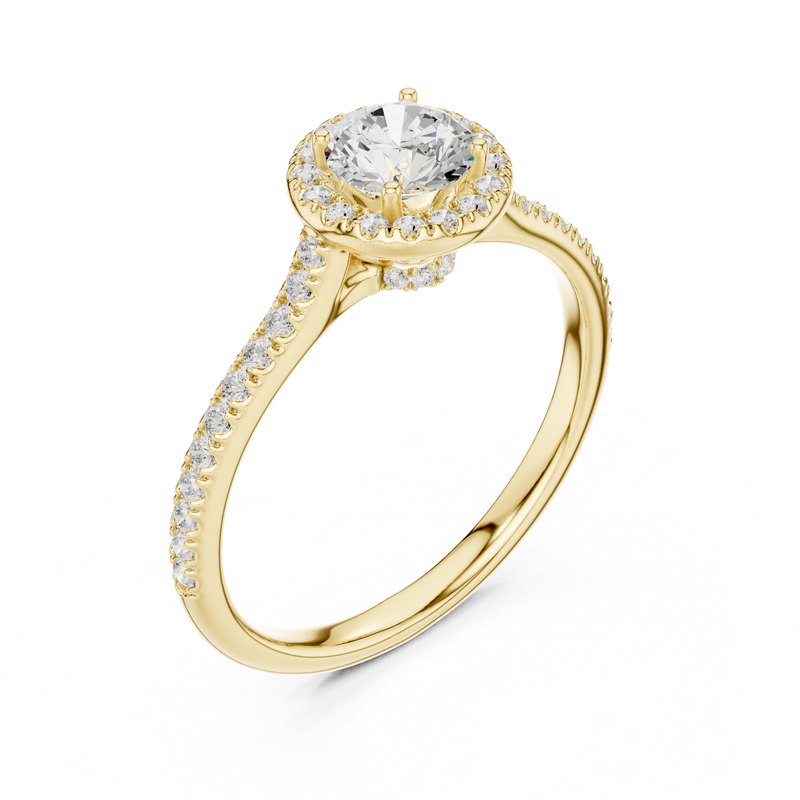 Ladies Ring LR-0242@7 - Yellow Gold - Image