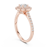 Ladies Ring LR-0243@7 - Rose Gold - Image