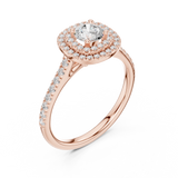 Ladies Ring LR-0243@7 - Rose Gold - Image