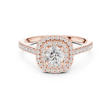 Ladies Ring LR-0243@7 - Rose Gold - Image