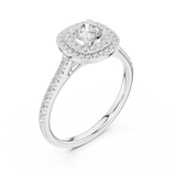 Ladies Ring LR-0243@7 - White Gold - Image